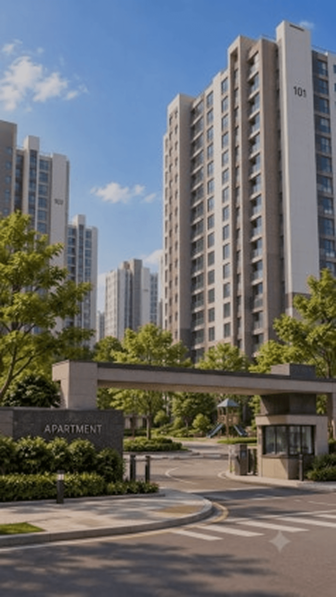아파트 전경 사진